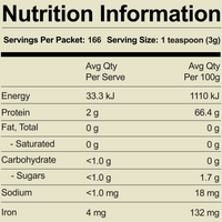 500g Australian Spirulina Powder
