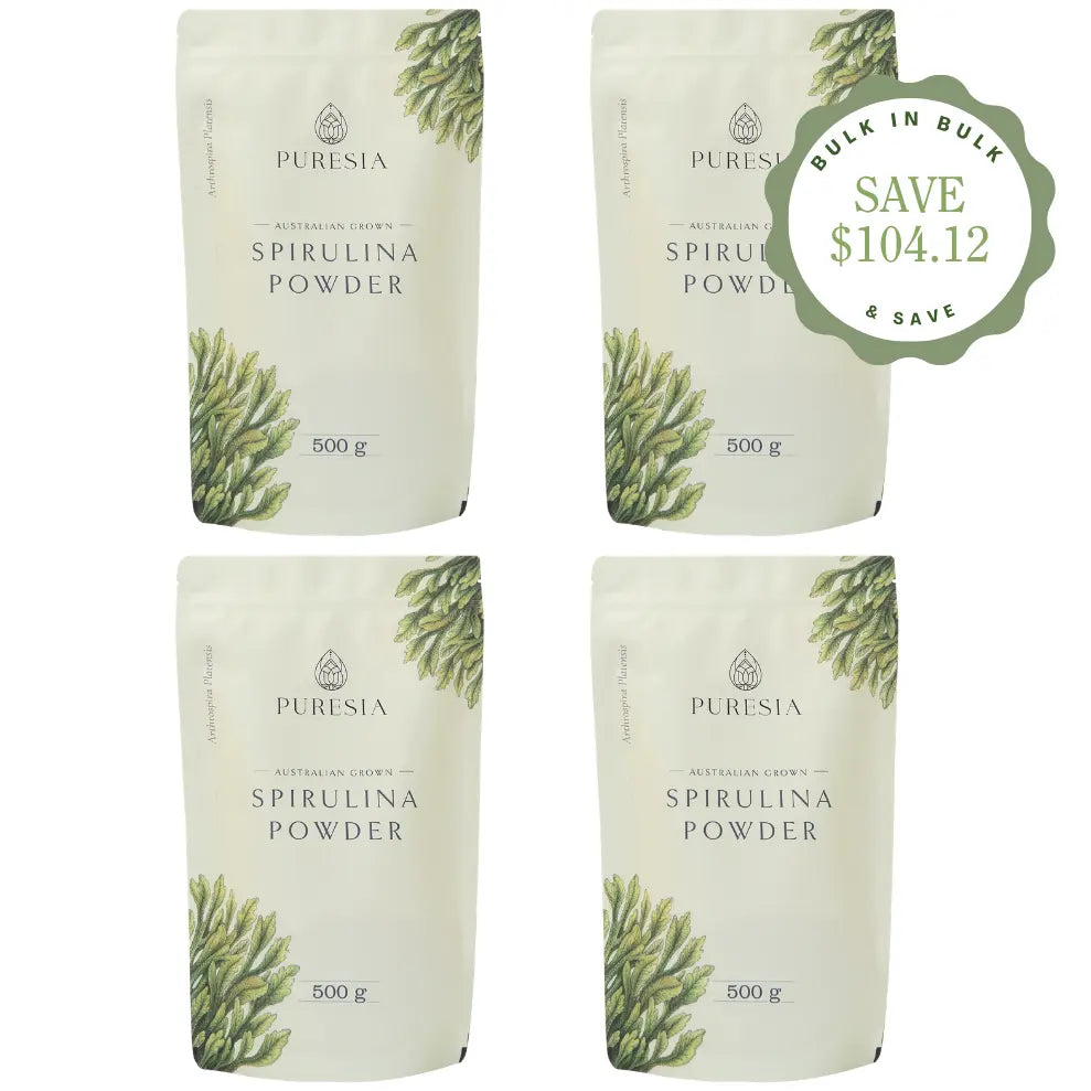 2kg Australian Spirulina Powder Bulk Puresia