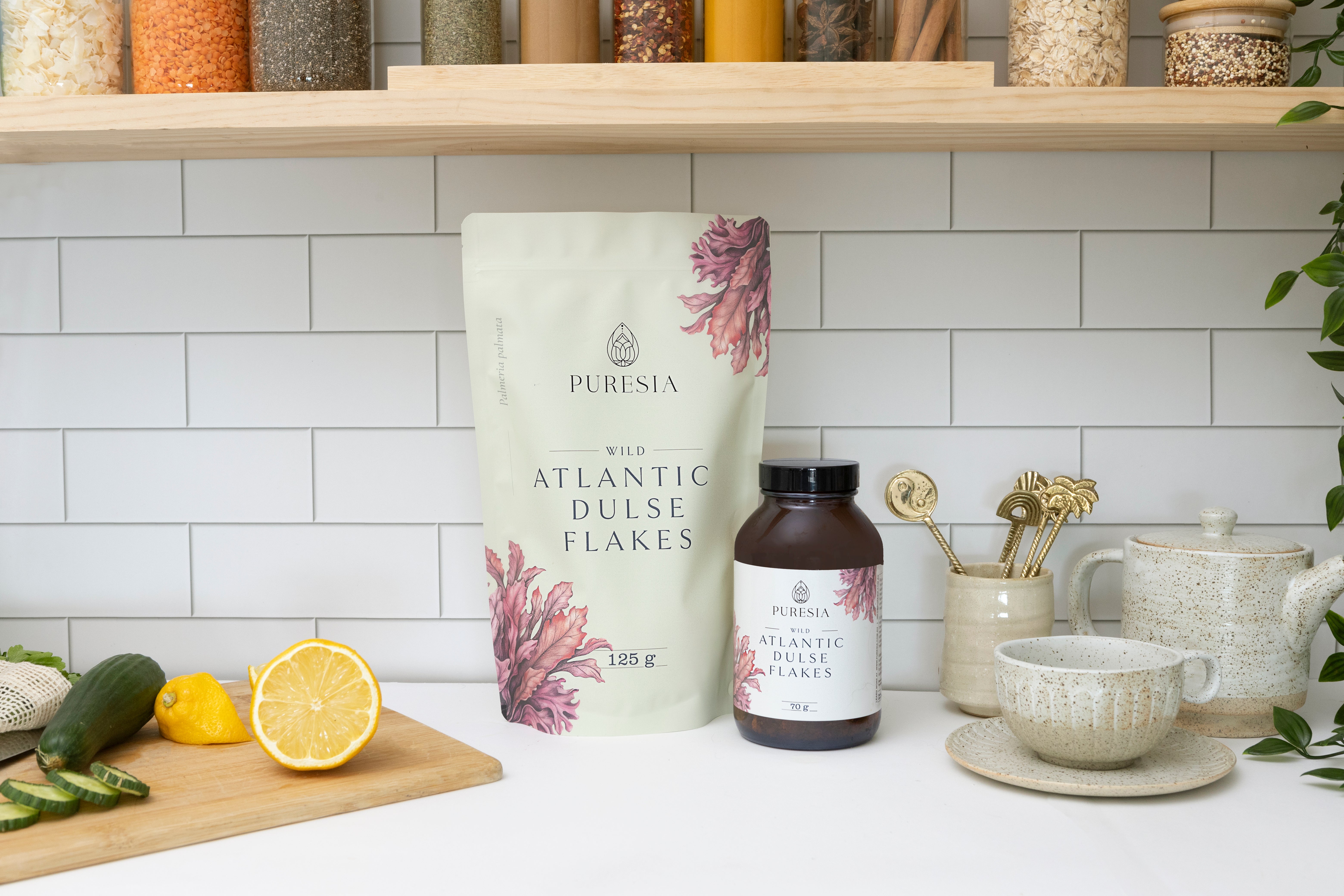 Atlantic dulse flakes in packaging