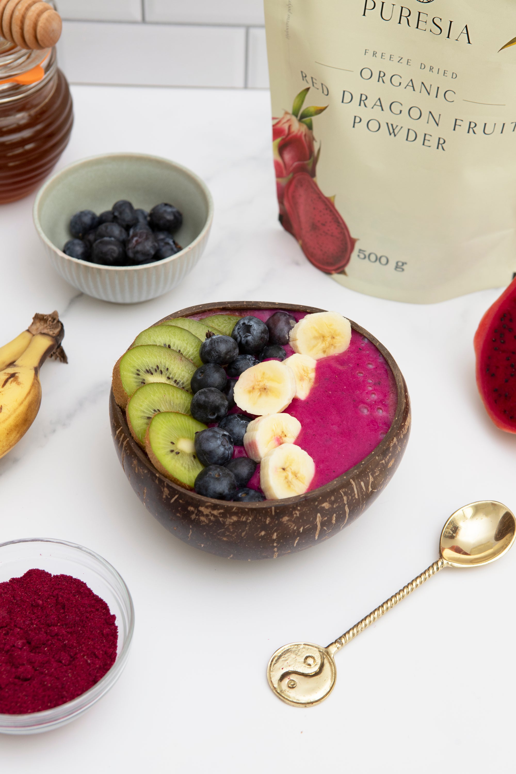 500g Organic Red Dragon Fruit Powder