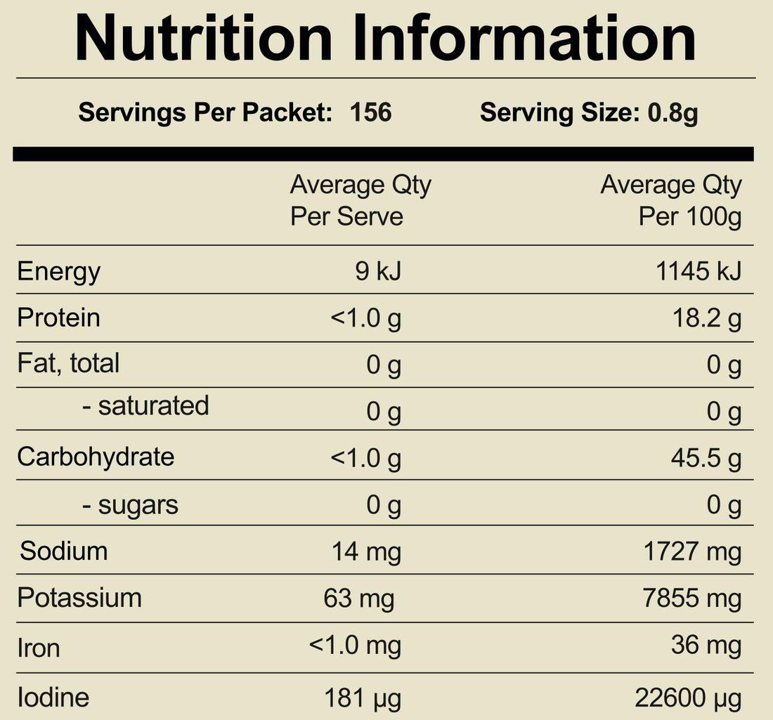 500g Wild Atlantic Dulse Flakes- Bulk