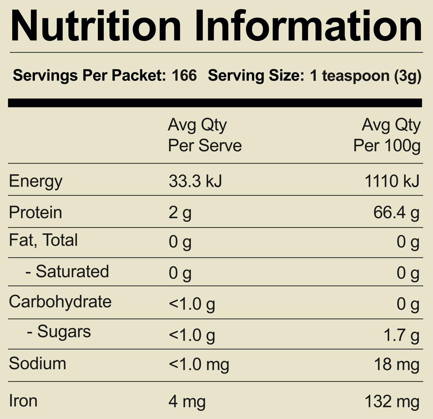 1kg Australian Spirulina Powder