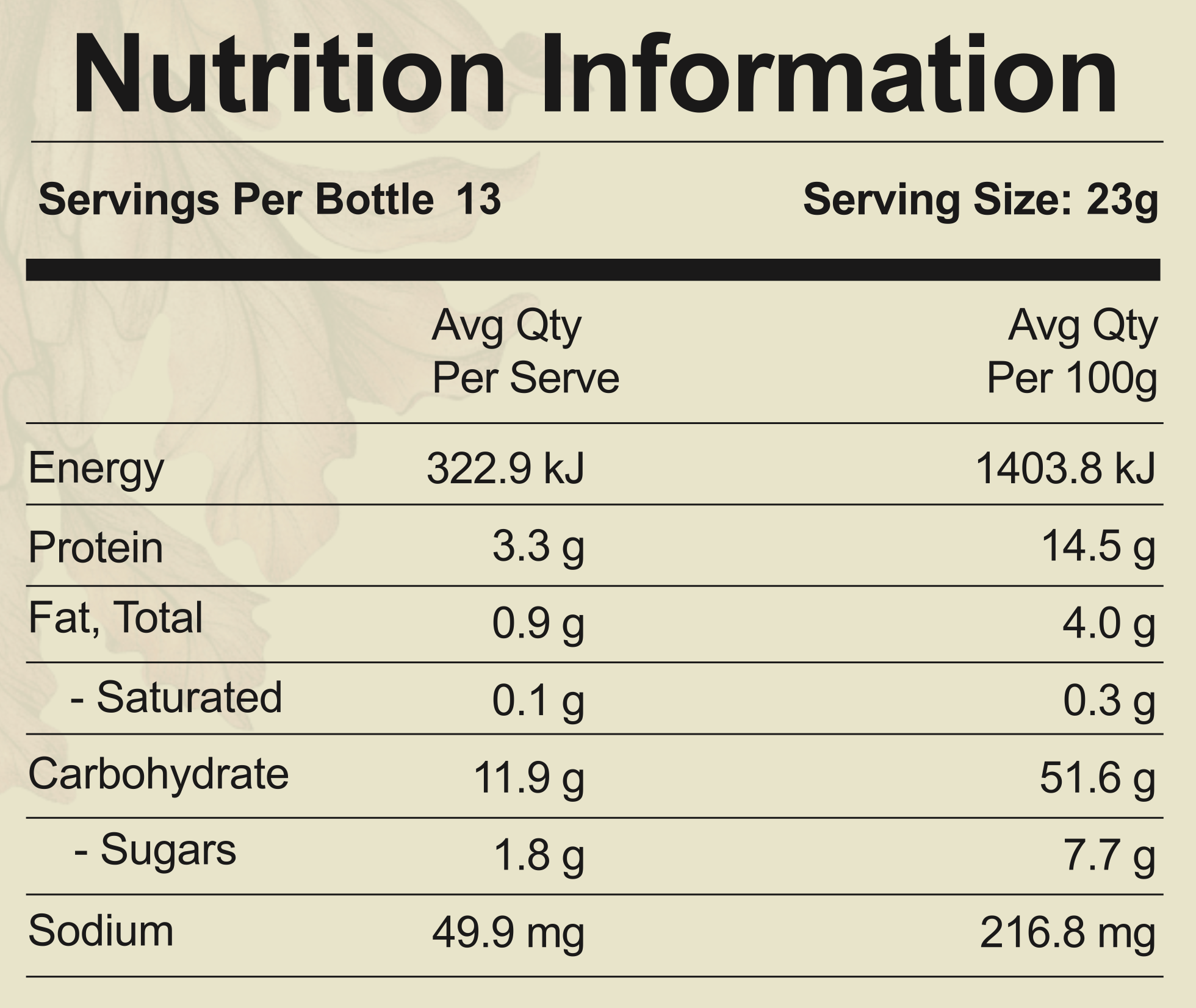 300g Heavy Metal Detox Smoothie Mix