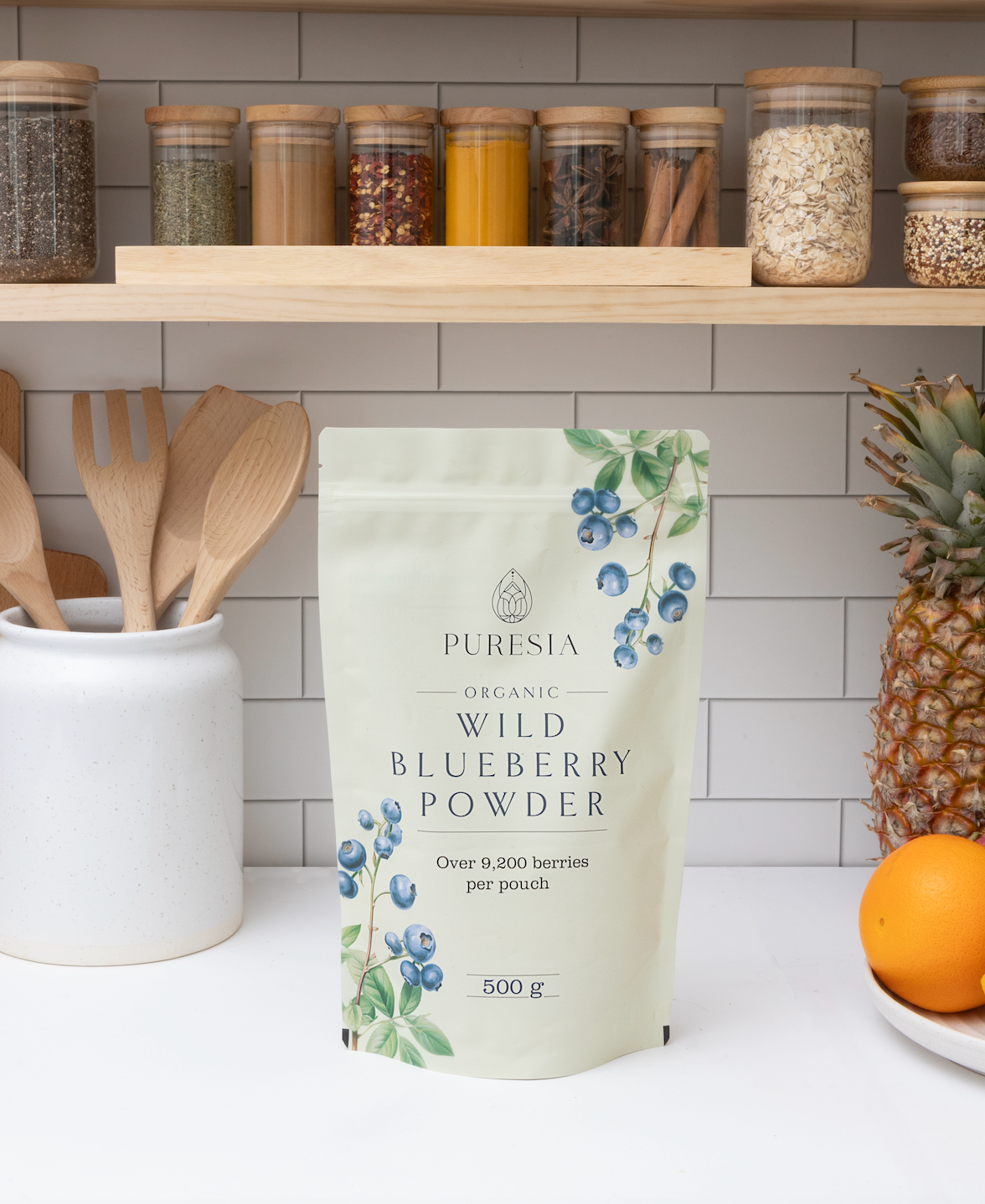 500g Organic Wild Blueberry Powder