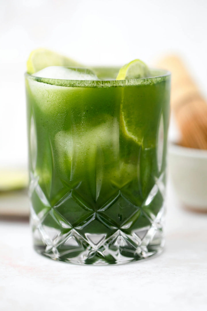 Glass of raw juice